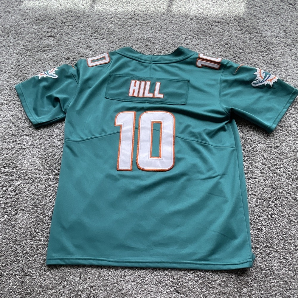 Nike NFL Miami Dolphins Tyreek Hill #10 Teal Football Jersey Size L - Picture 6 of 6
